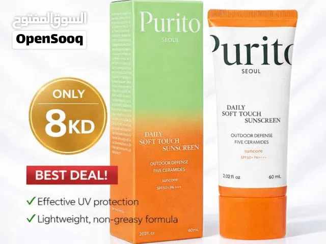 Catalogue Title (English) Purito Seoul Daily Soft Touch Sunscreen SPF50+ PA++++ (60ml)