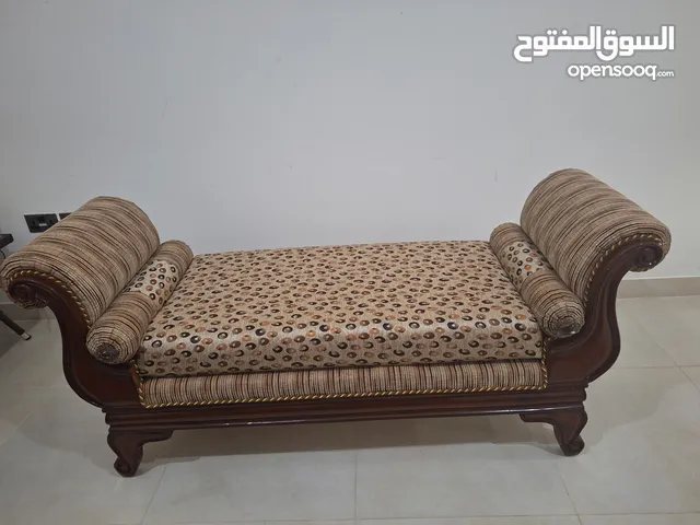 Teak wood 3 seater and 1 seater Futons