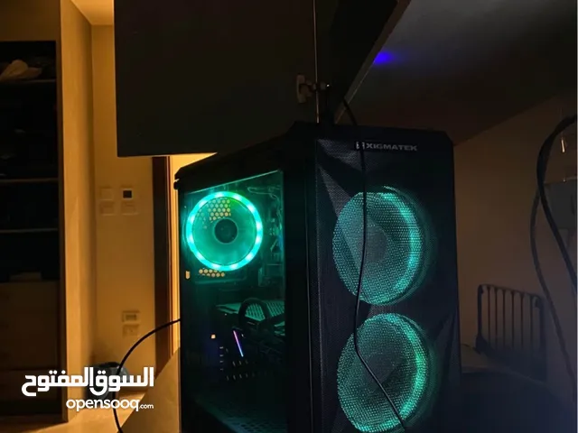 Pc gaming  جهاز نظيف لا كسور ولا اي اشي عليه سبب البيع عدم التفرغ يتسخدم للالعاب والدراسه والمنتاج