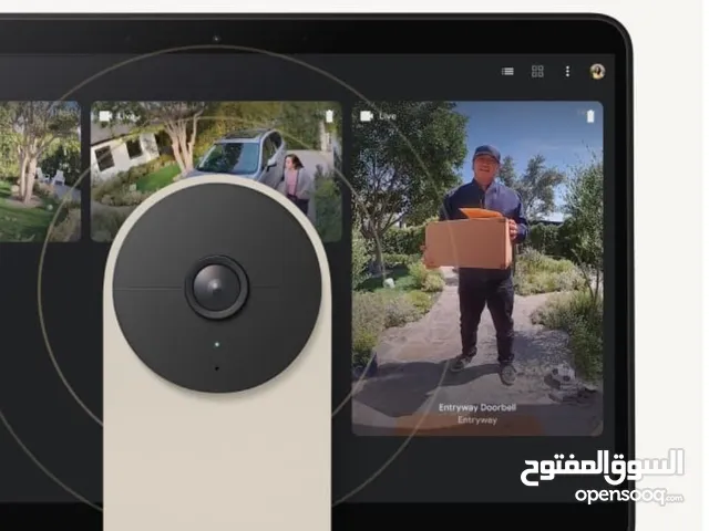 Google Nest Doorbell – جرس باب ذكي مع كاميرا (جديد وأصلي 100%) والعديد من منتجات google الاصلية