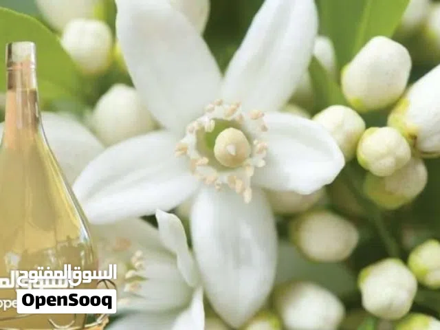 ماء زهر مقطر بزيته للبيع.