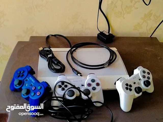 بلاستيشن ثري سوبر سلم عليها 40 لعبة ومعها 3 أيادي ثنتين اصليات جداد واحده كوبي خرابنا فيها القير ومع