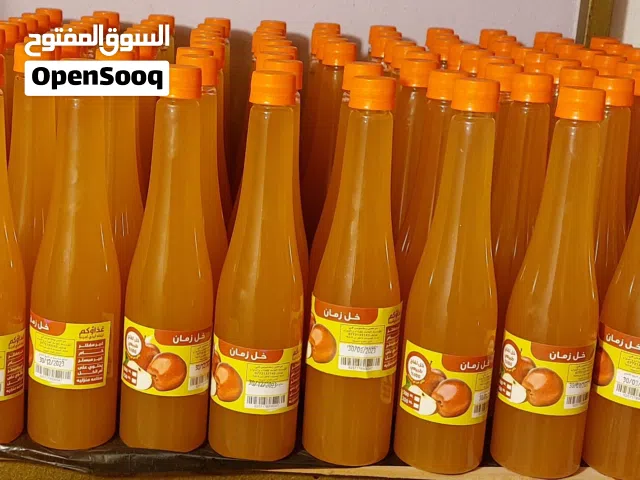 خل تفاح طبيعي انتاج منزلي
