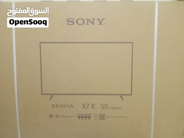 تلفزيون  نوع سوني 55 بوصة جدبد كرطون مع ضمان