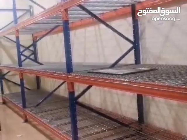ارفف للمخازن وللمحلات