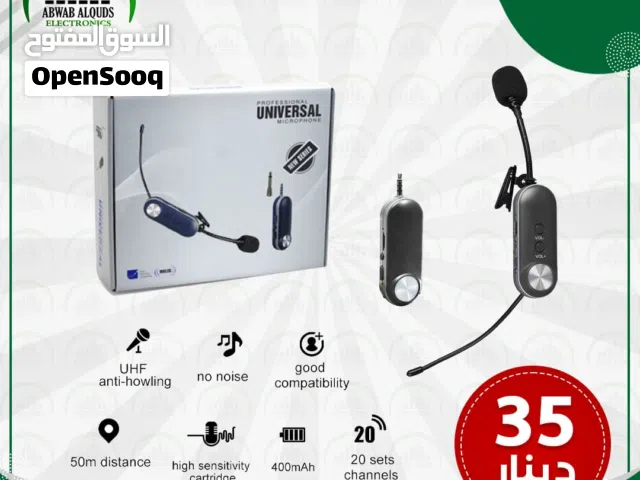 T-3 Lapel Mmicrophone Lavalier Microphone ميكرفون عنق لاسلكي