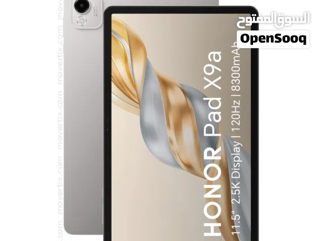 Honor Pad x9a 128GB 8Ram الجديد تابلت هونر باد مع فليب كفر x 9 a  x9 a تاب