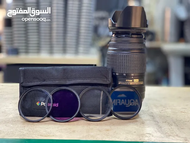 كاميرا نيكون 90 d و عدسة نيكون 55/300