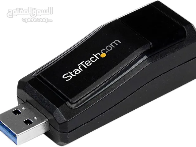 ايثرنت ادابتر بسرعة الف ميجا بالثانية براند من شركة ستارتك كوم USB3.0 to Ethernet