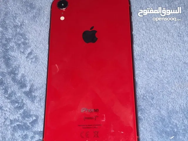 iPhone XR in red used but still super good 64gb battery 79 good quality
