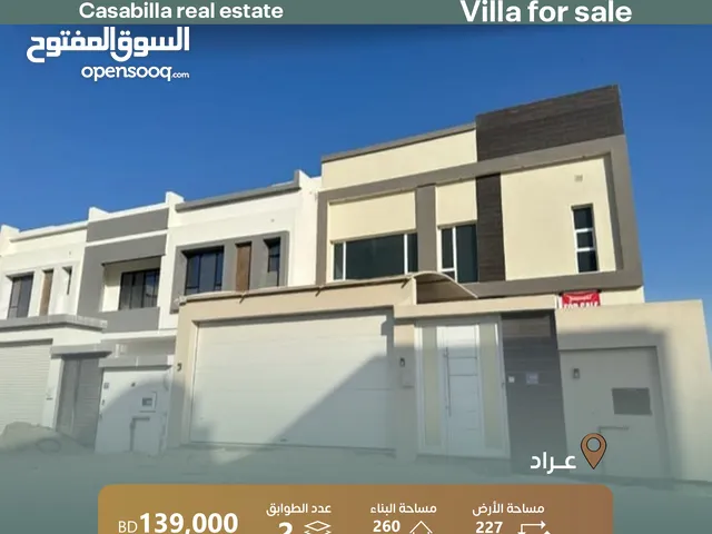 260 m2 4 Bedrooms Villa for Sale in Muharraq Arad