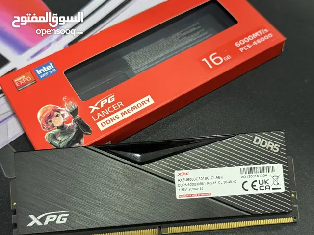 XPG 16GB DDR5 6000MT/s RAM