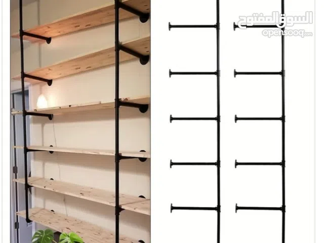 ارفف تخزين جميع انواع والمقاسات