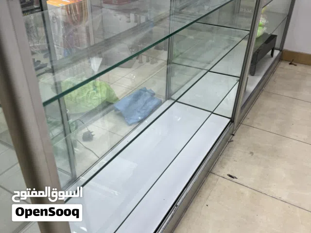 كاونتر زجاجي محل ( فترينه glass display cabinet