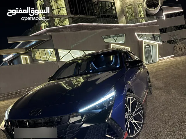 HYUNDAI ELANTRA N-2022 للبيع المستعجل بداعي السفر