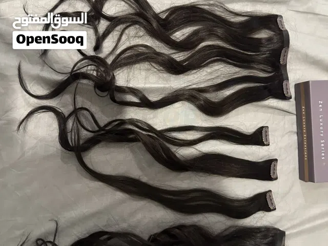 شعر اكستنشن كلبس 9 قطع كثافه عاليه شعر طبيعي 100 ب 100 اصلي بسعر مرموق