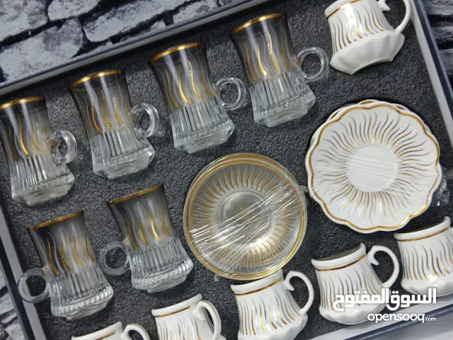 Service À Thie+cffe Noir Motif 8