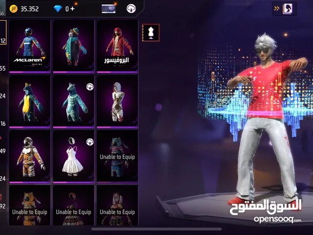 Free Fire Accounts and Characters for Sale in Salt