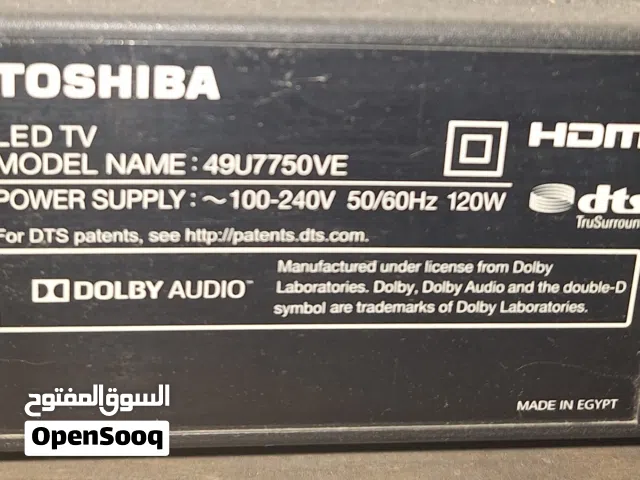 Toshiba 49” Smart 4K LED TV – Excellent Condition