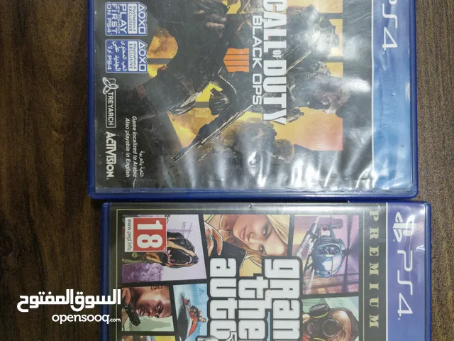 ألعاب سوني فور جديدة gta5 premium & call of duty black ops 4