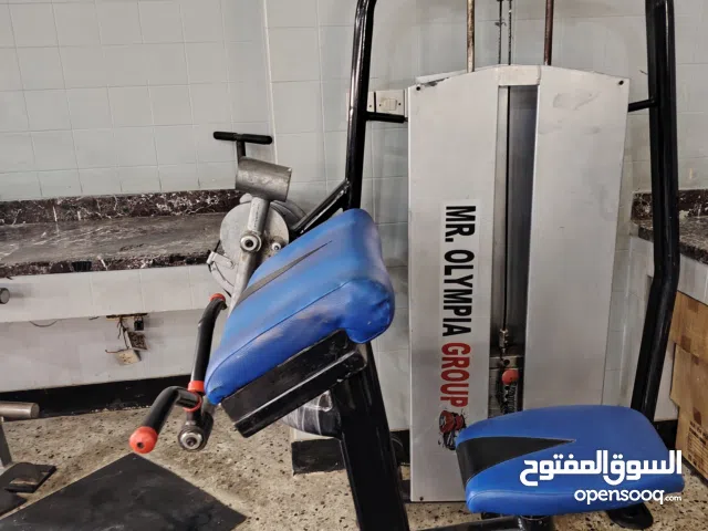 كرسي باي وسحب علوي وشد أمامي وخلفي