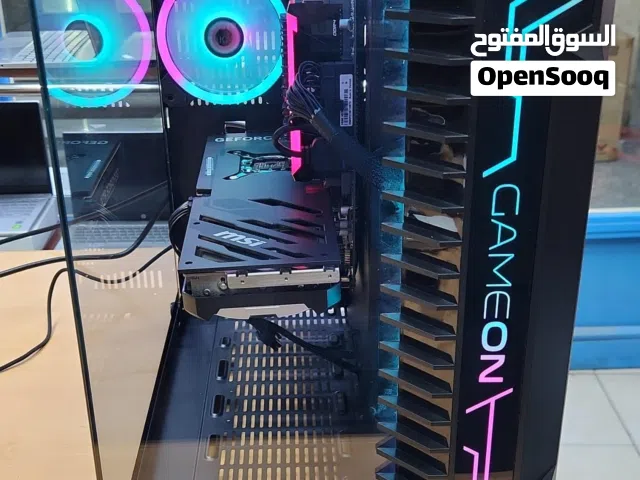 بي سي جيمنق للبيع Core i5 12Gen 1 TB ssd /16Ram/4070 12GB RTX كالجديد مع الكرتون