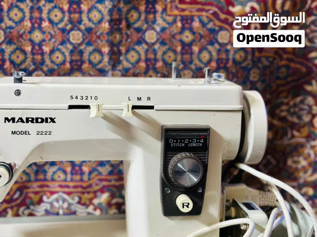 فرصة  ماكينة خياطة MARDIX 2222 بحالة ممتازة إذا بدك ماكينة عملية وقوية وسهلة الاستخدام، هاي خيار