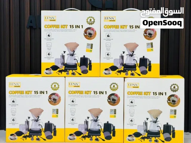 عدة V60 حقيبة القهوة المقطرة تتكون من 15 قطعة بجودة عالية