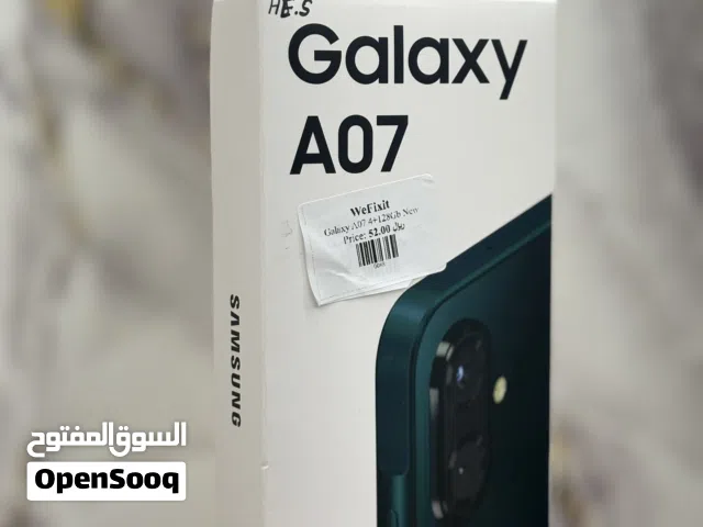 Galaxy A07 4+128GB Model:SM-A075f/DS Colour: All colours available