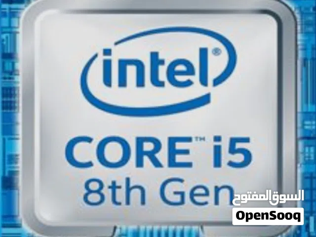 معالج i5جيل الثامن ورام 8جيجه DDR4