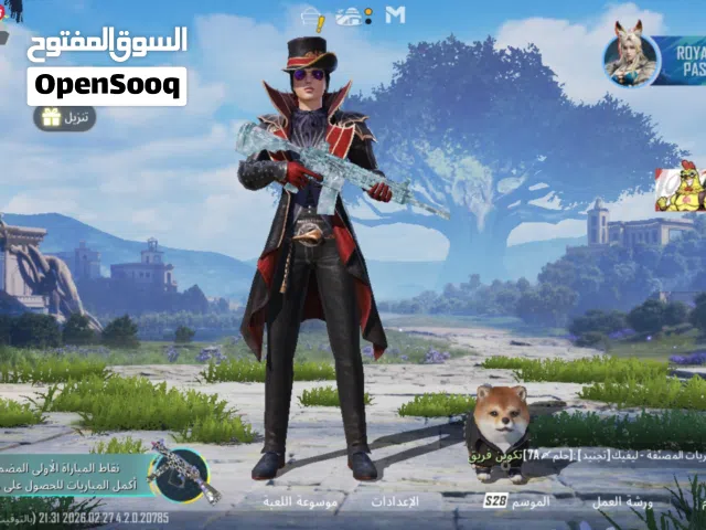 حساب ببجي ممتاز