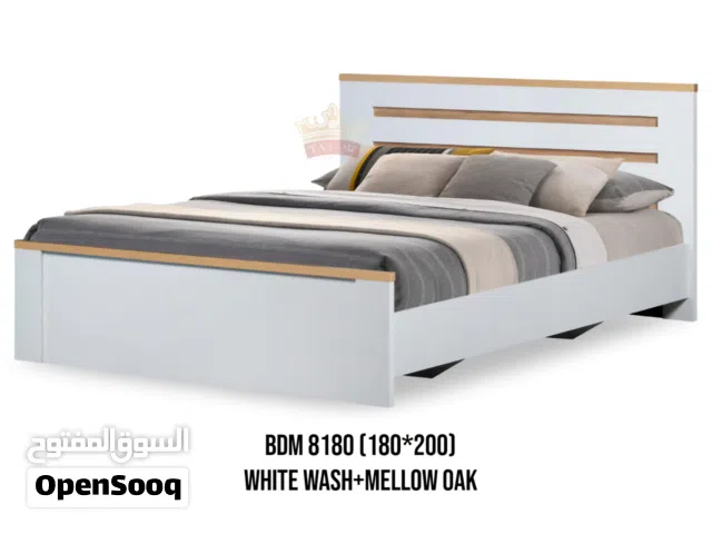 سرير جاهز 180×200 مع مرتبة ودوشك 20 سم مجاناً  Ready Bed 180x200 Free Mattress