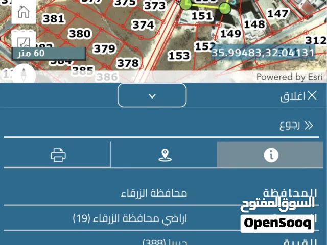 ارض للبيع جريبا سكنيه مستقلة