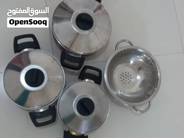 Cooking Pots with free Stainless Steel Colander