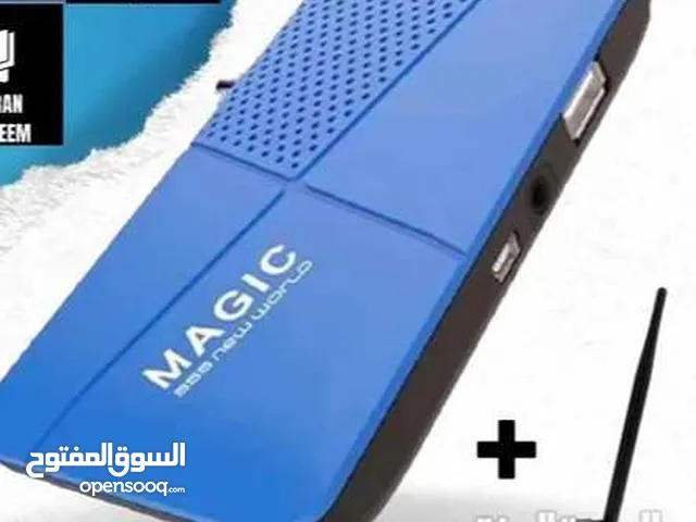 رسيفر ماجيك واي فاي 6 اشتراكات من ضمن العشر سنين وخمسه