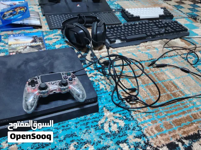سوني 4 وسكان وشاشة وسيديات