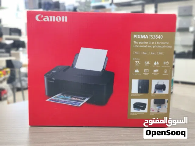 Brand New Canon Pixma TS3640 in Oman  Compact design  Borderless photos