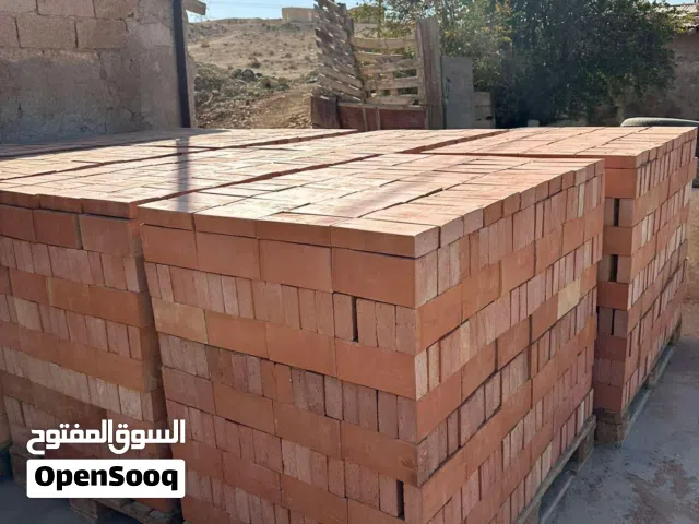 طوم احمر حراري صناعة اردنية بقالب سعودي مقاس الطوبة 5*10*20