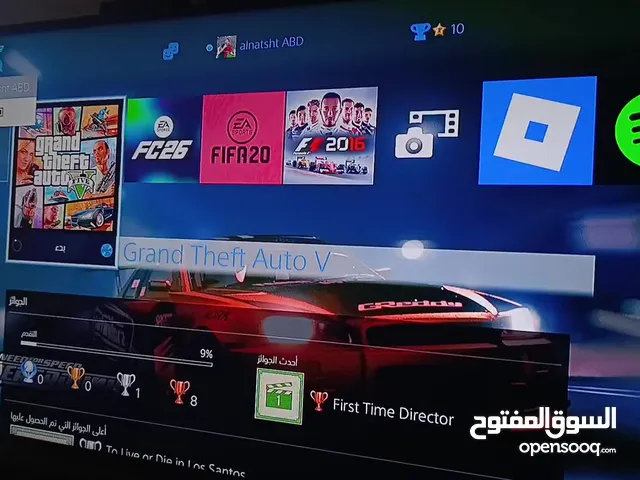 بلاي ستيشن 4 بحاله ممتازه