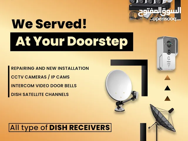 satellite dish receiver repairing