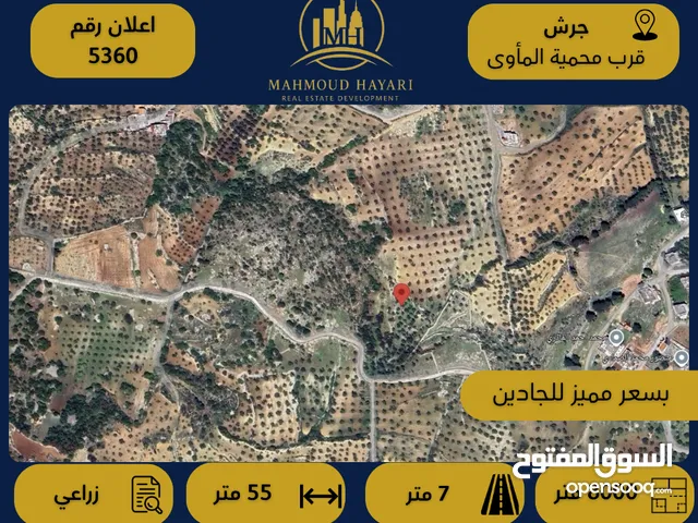 Farm Land for Sale in Jerash Soof