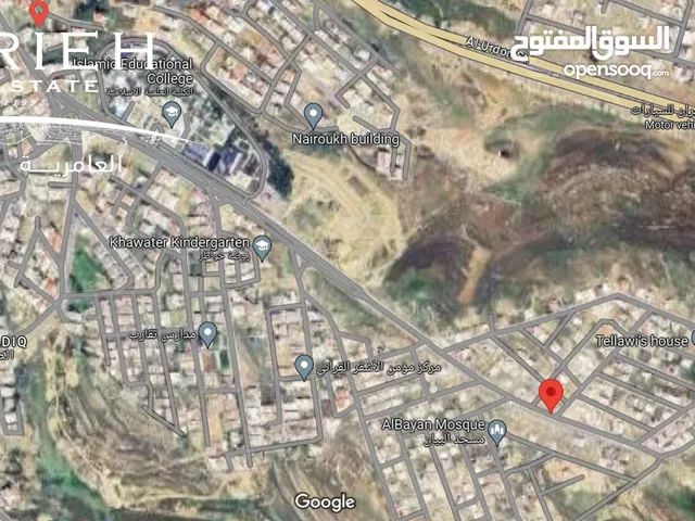 ارض سكنية للبيع في ضاحية الرشيد / اسكان المهندسين (منطقة فلل )
