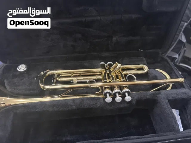 Yamaha brass trumpet.
