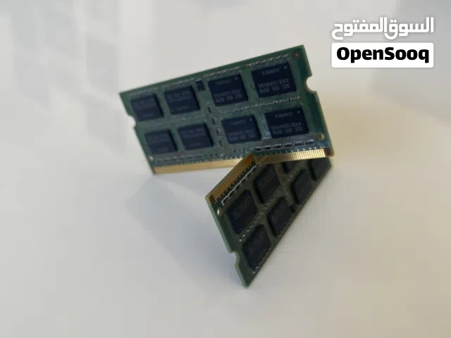 Laptop RAM DDR3 4GB (2×2GB) SO-DIMM – Used