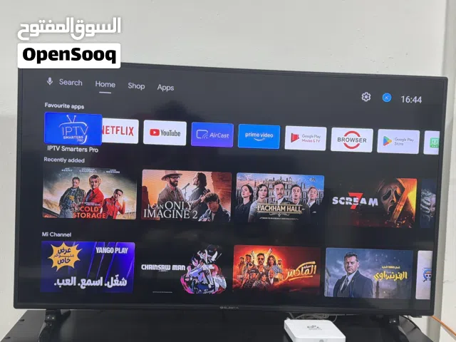 شاشة اليكتا 55 inch للبيع ب 800 درهم فقط و معها شاشة 32 inch هدية