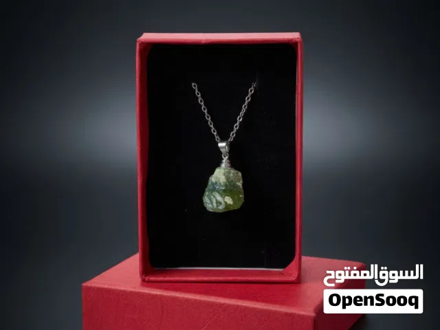 Natural Green Crystal Pendant