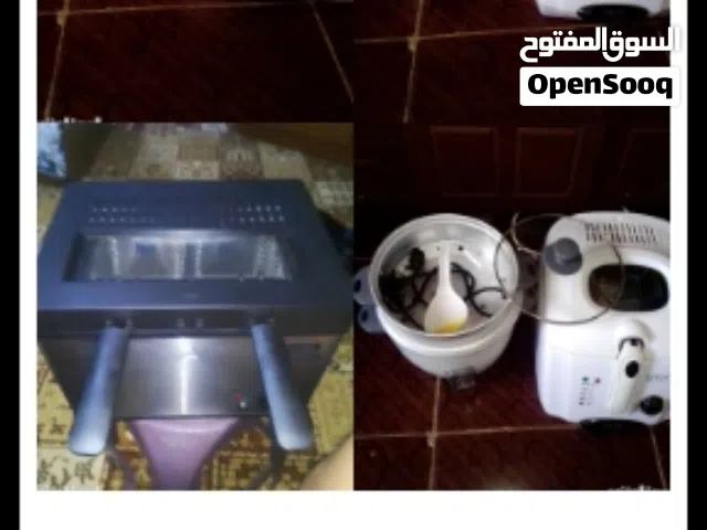 قلايه المانيه 4لترات وقلايه تركيه 2لترات وطنجره ديكاكيلا كهربائية بالكسكاس بسعر400دينلر فقط