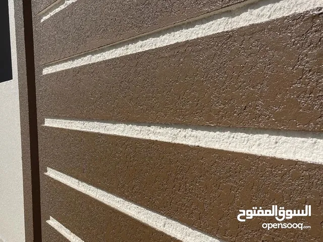 تصميم وتنفيذ اعمال الصبغ الخارجي _ متوفر جميع الأصباغ الخارجيه [ الحسام للتجاره والمقاولات ]