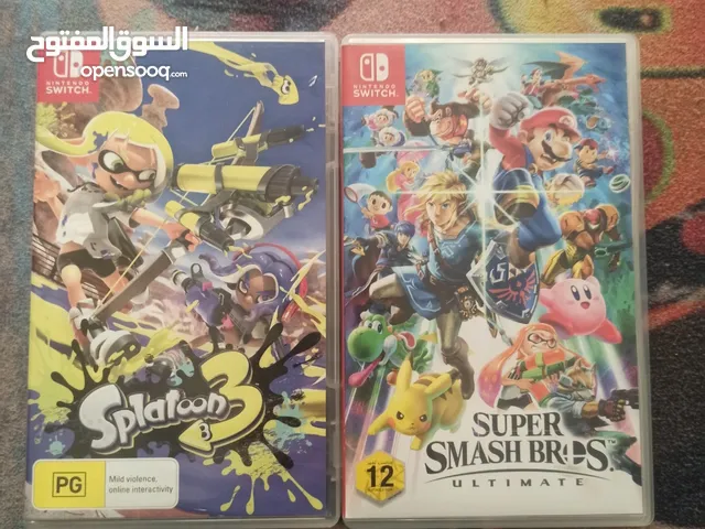 لعبة SUPER SMASH BROS و Splatoon3