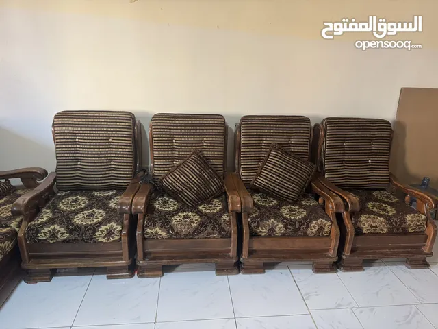 Classic Wooden Sofa Set for Sale - 7 Seater